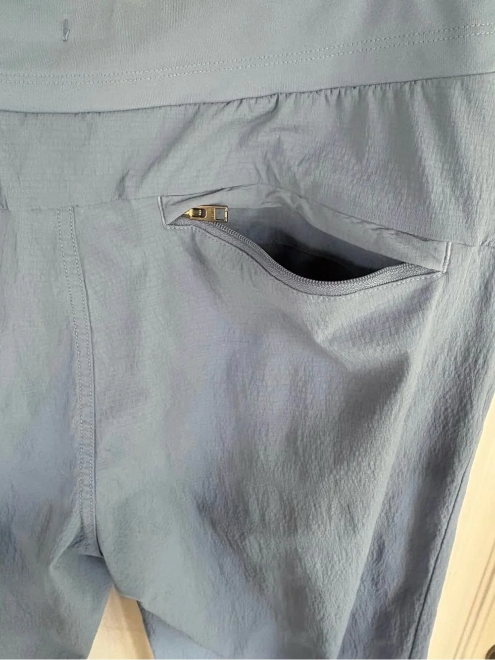 Athleta Trekkie North Jogger Pants Slate Blue Size 8 Tall (8/T)
